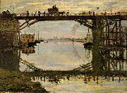 The Highway Bridge under repair Claude Monet
